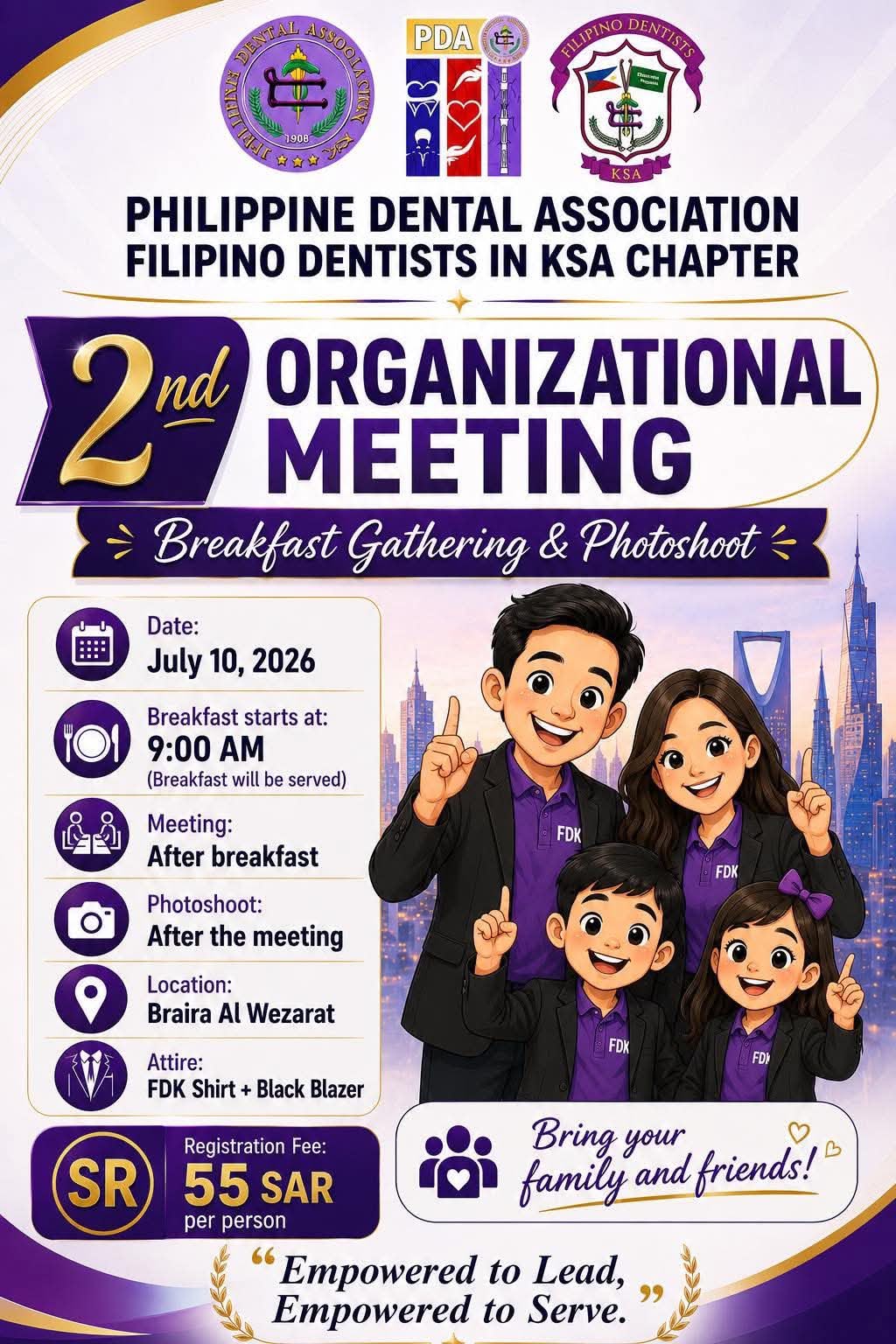 2nd Organizational Meeting, Photoshoot