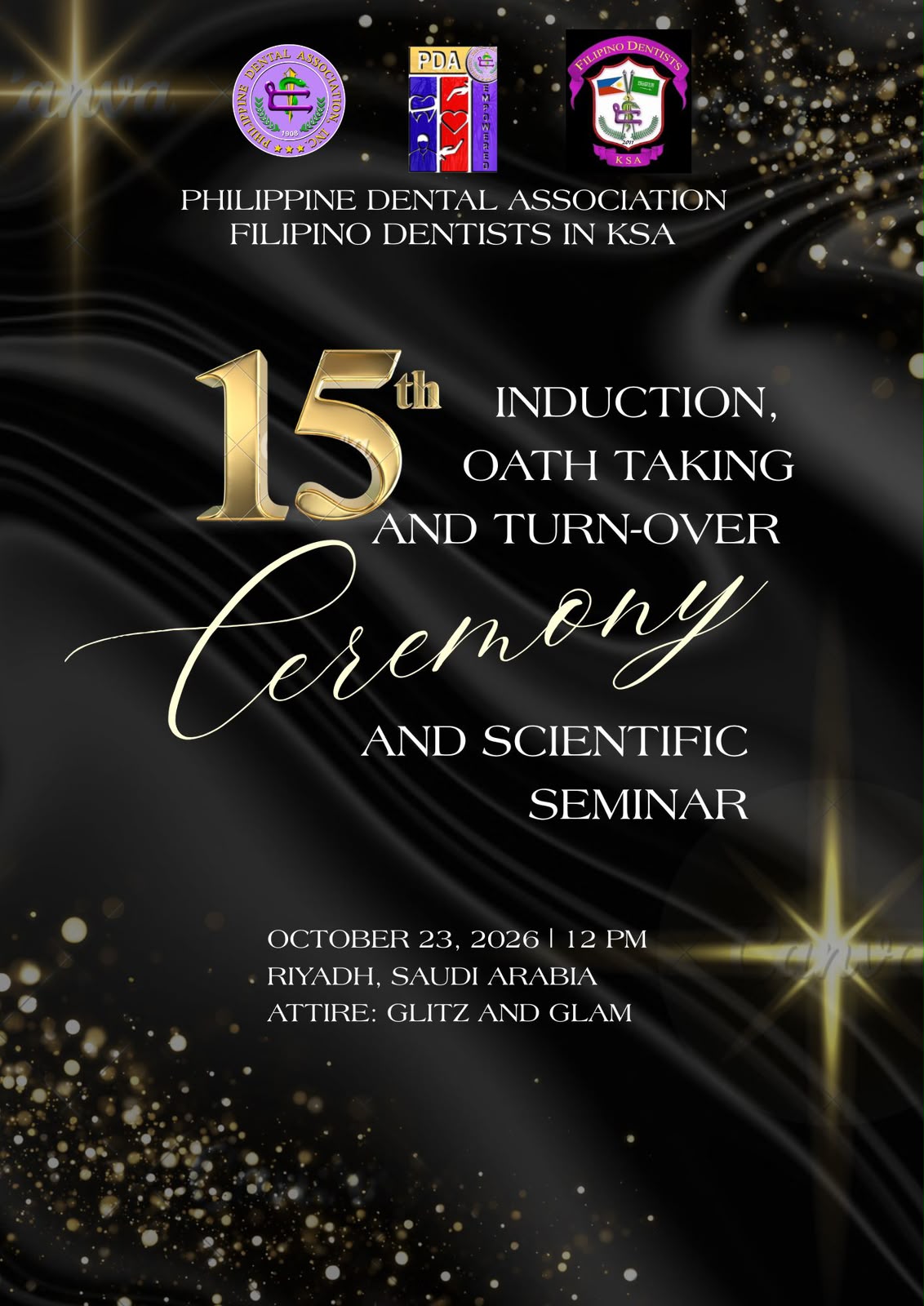 PDA-FDKSA HIRAYA BATCH 15th INDUCTION, OATH TAKING AND TURN-OVER CEREMONY AND SCIENTIFIC SEMINAR